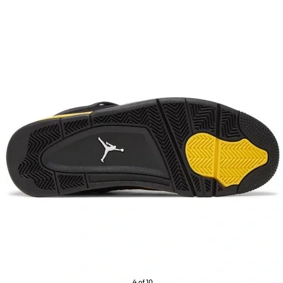 Nike Black and Yellow Athletic Shoes